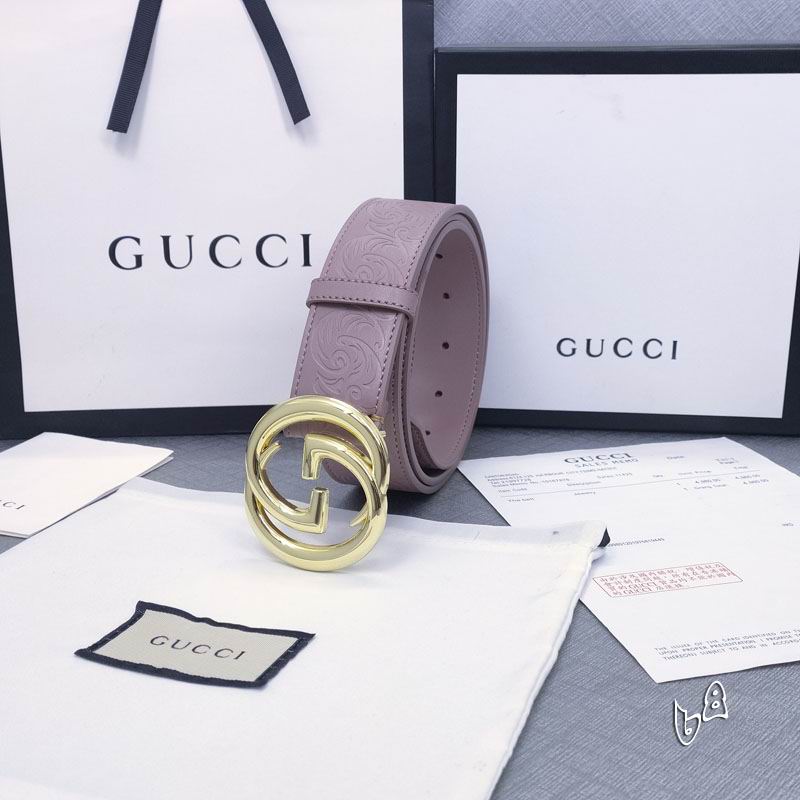 Gucci belt 38mmX90-125cm lb (19)