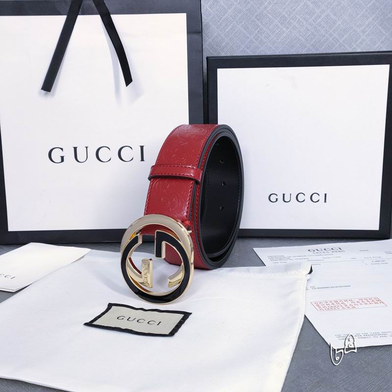Gucci belt 38mmX90-125cm lb (2)