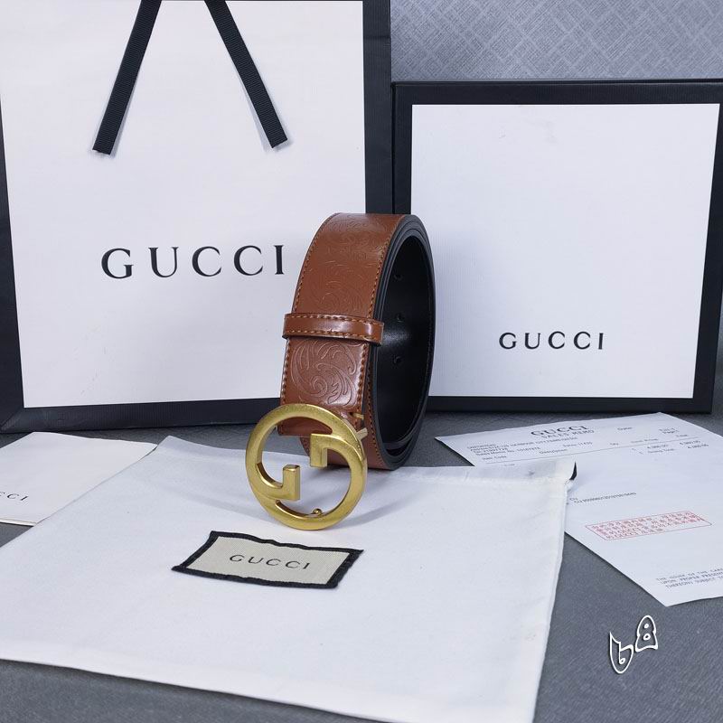 Gucci belt 38mmX90-125cm lb (2)