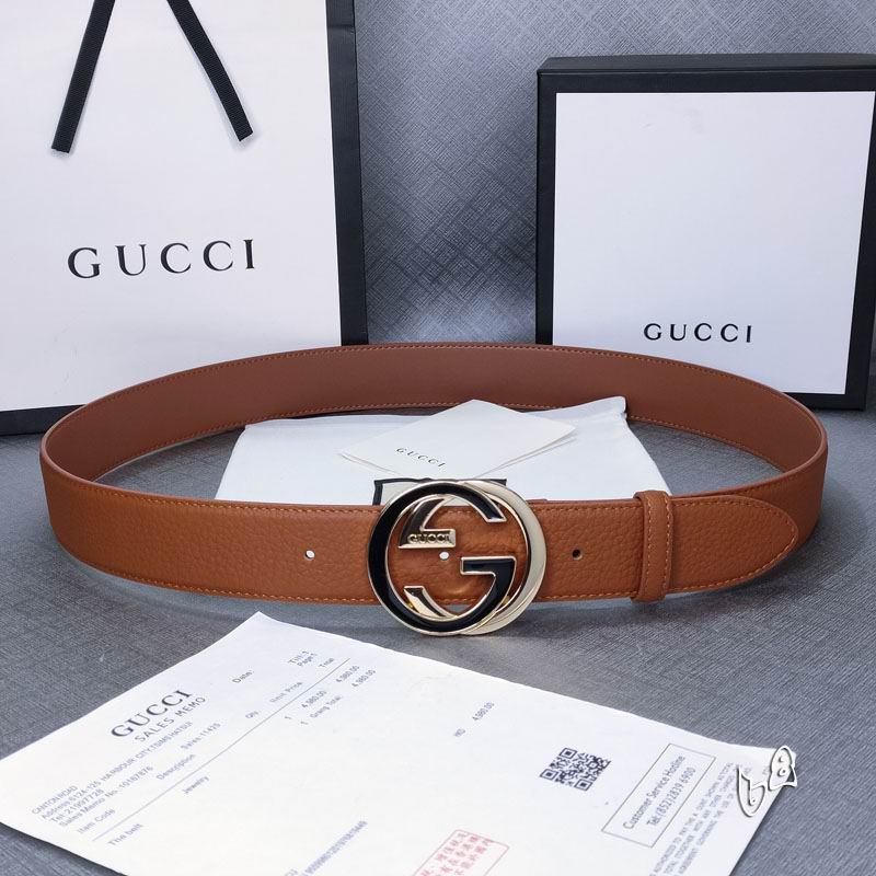 Gucci belt 38mmX90-125cm lb (21)