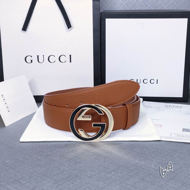 Gucci belt 38mmX90-125cm lb (23)