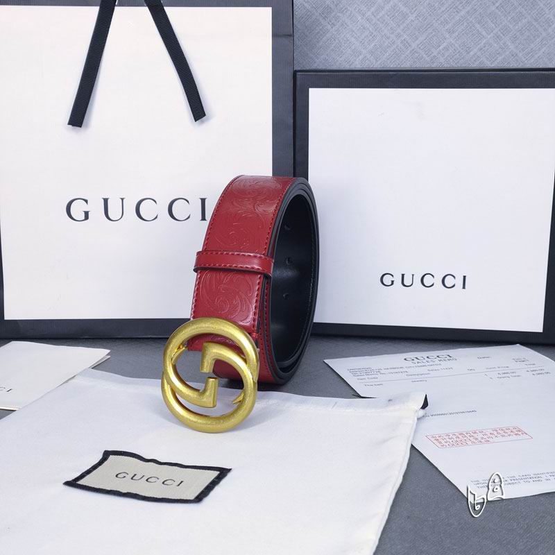 Gucci belt 38mmX90-125cm lb (25)