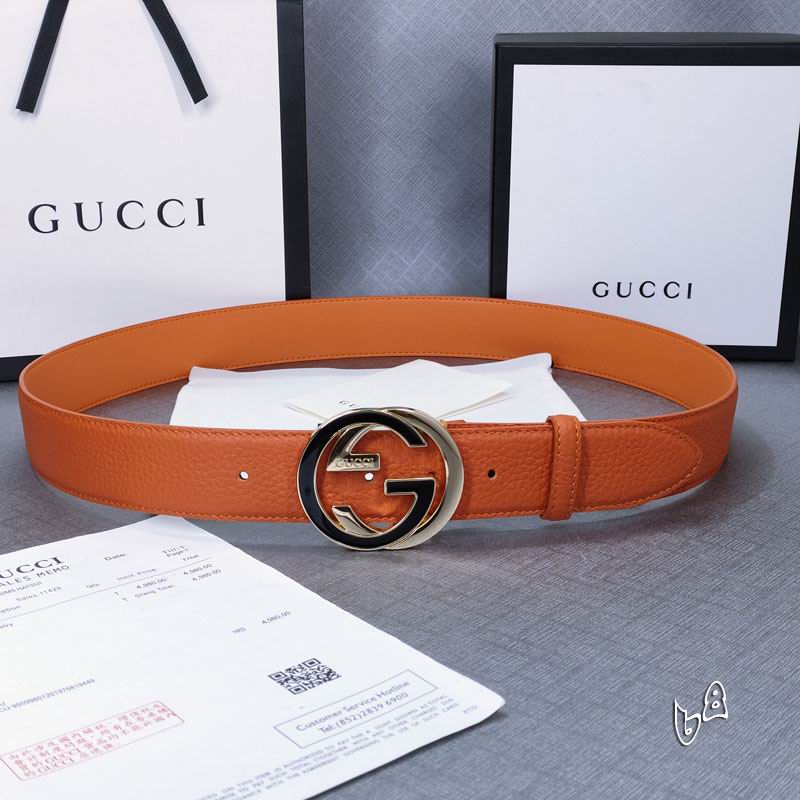 Gucci belt 38mmX90-125cm lb (27)