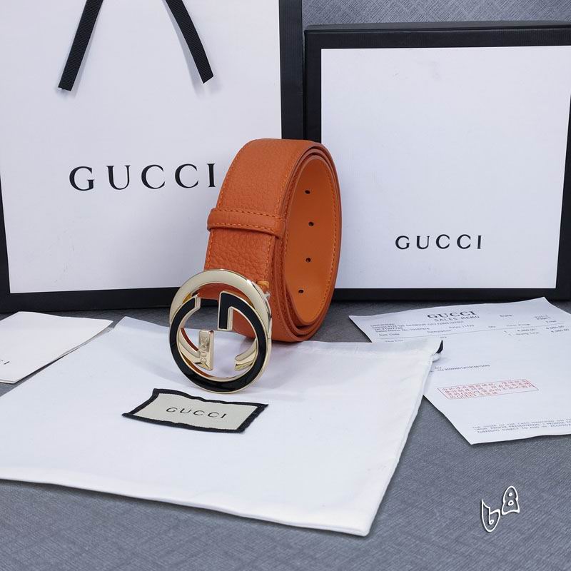 Gucci belt 38mmX90-125cm lb (28)