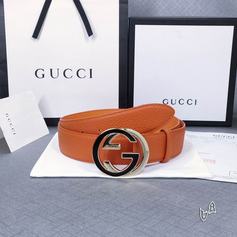 Gucci belt 38mmX90-125cm lb (29)