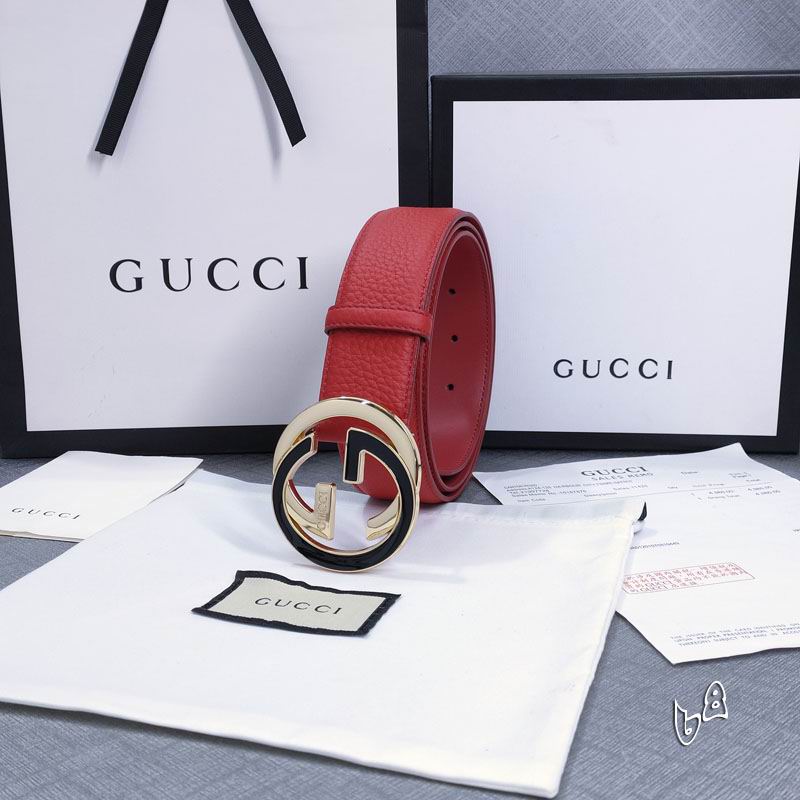 Gucci belt 38mmX90-125cm lb (34)