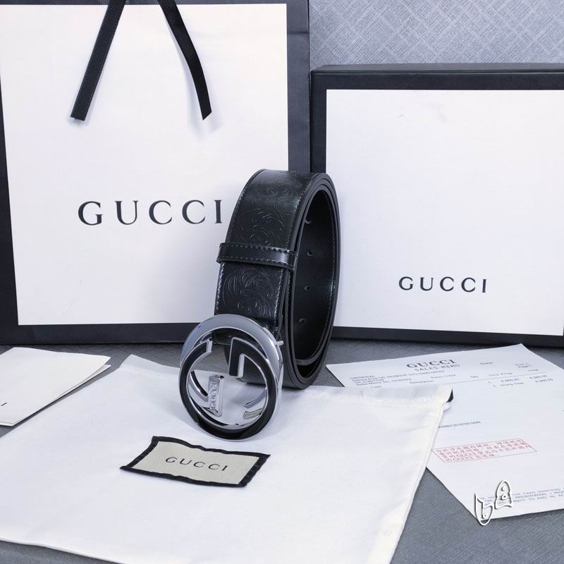 Gucci belt 38mmX90-125cm lb (5)