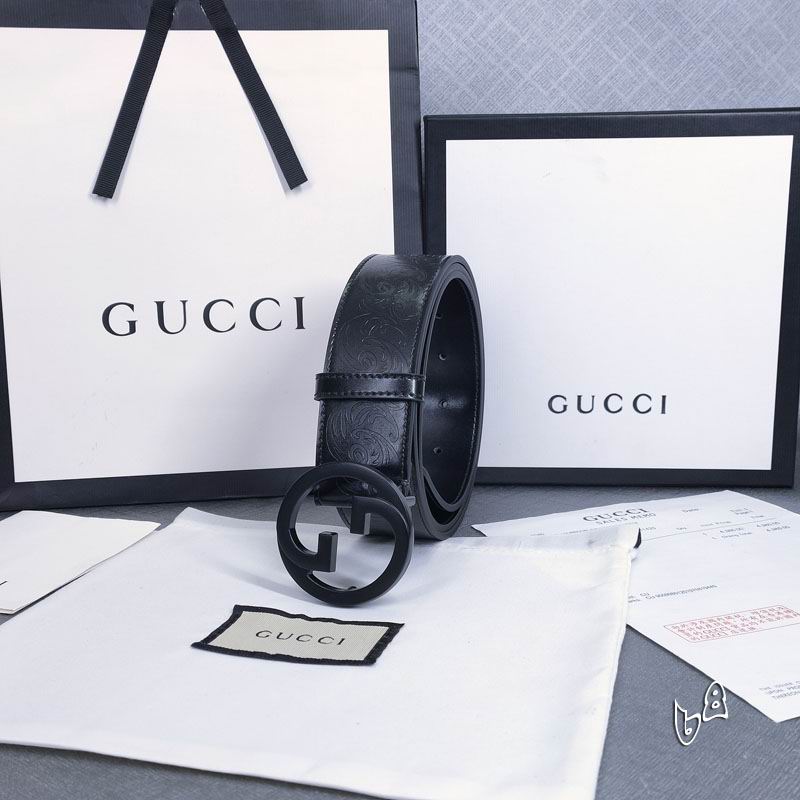 Gucci belt 38mmX90-125cm lb (5)
