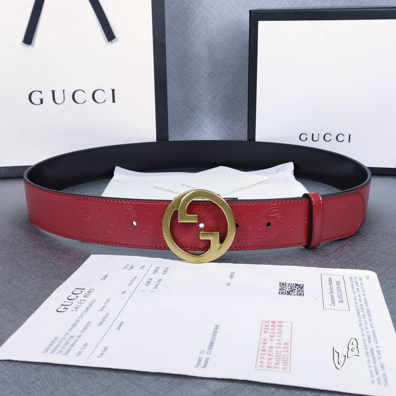 Gucci belt 38mmX90-125cm lb (7)