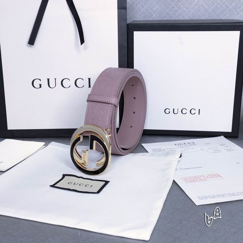 Gucci belt 38mmX90-125cm lb (8)