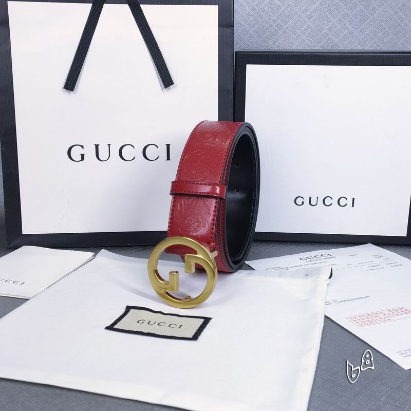 Gucci belt 38mmX90-125cm lb (8)