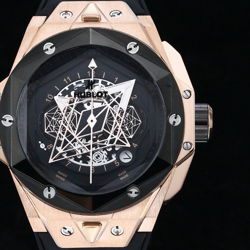 Hublot 45mm 04-Big Bang Sang Bleu (10)