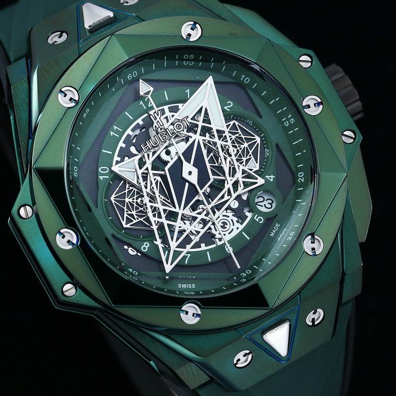 Hublot 45mm 04-Big Bang Sang Bleu (11)