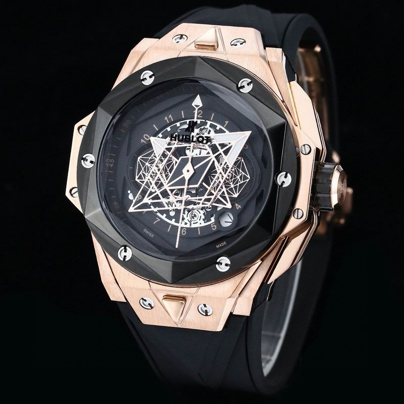 Hublot 45mm 04-Big Bang Sang Bleu (15)