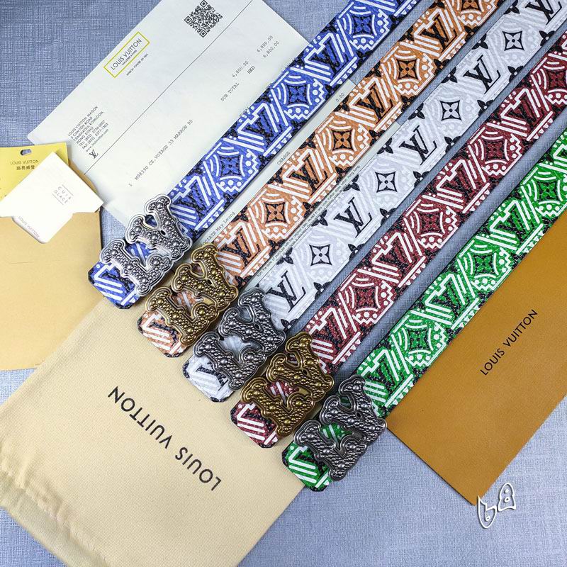 LV belt 38mmX90-125cm lb (33)