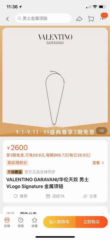 Valentino necklace 05lyx20 (2)