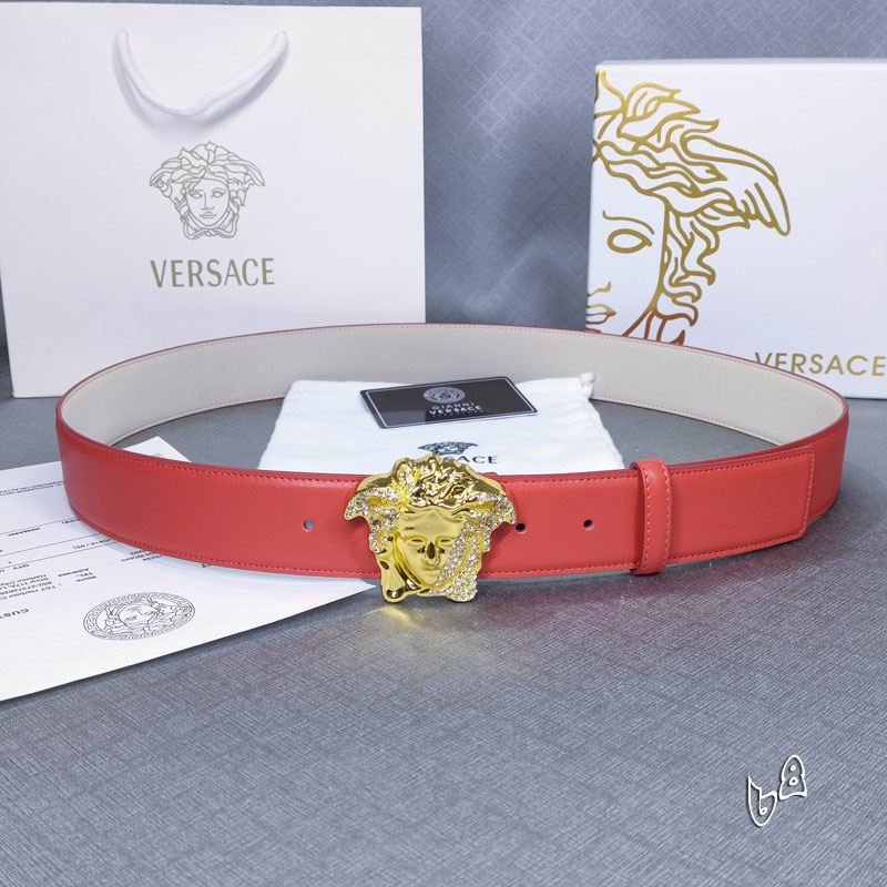 Versace belt 38mmX90-125cm lb (1)