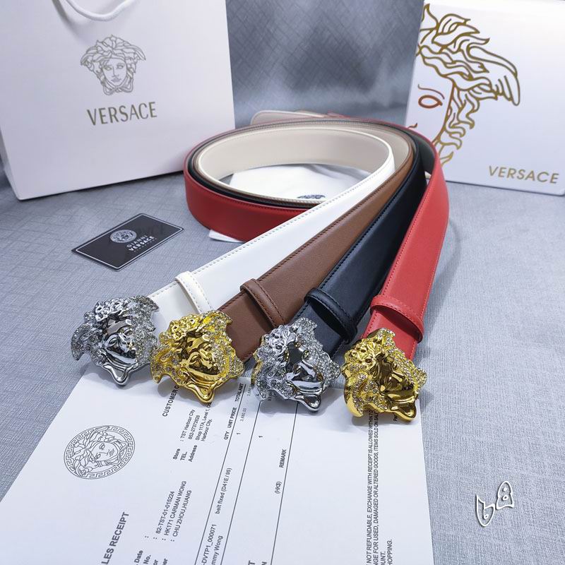 Versace belt 38mmX90-125cm lb (14)