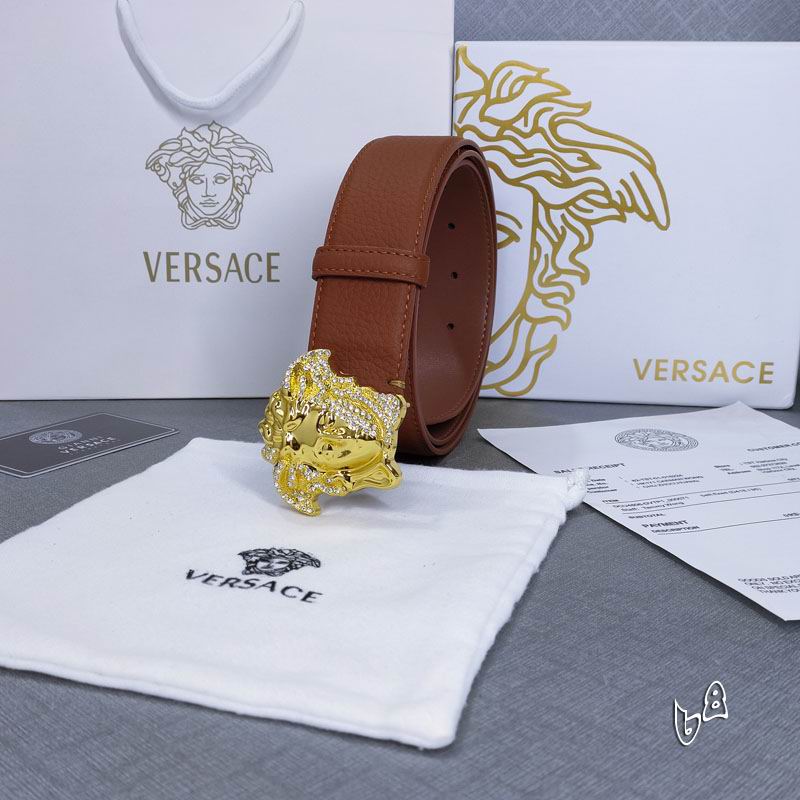 Versace belt 38mmX90-125cm lb (19)