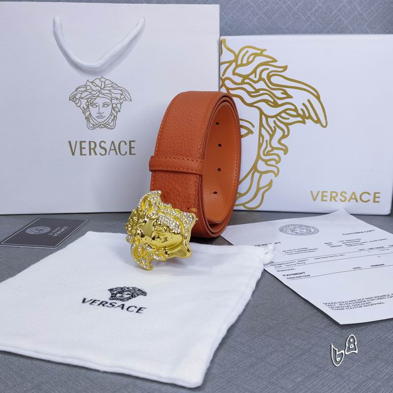 Versace belt 38mmX90-125cm lb (25)