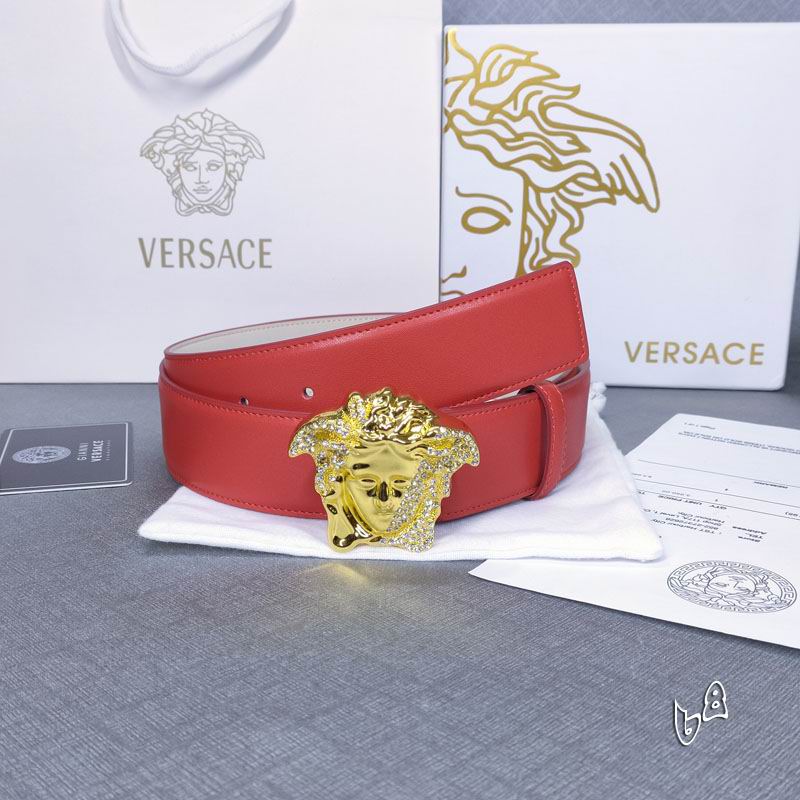 Versace belt 38mmX90-125cm lb (3)