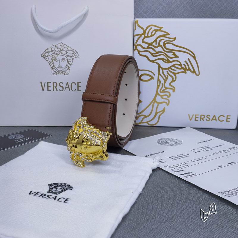Versace belt 38mmX90-125cm lb (8)