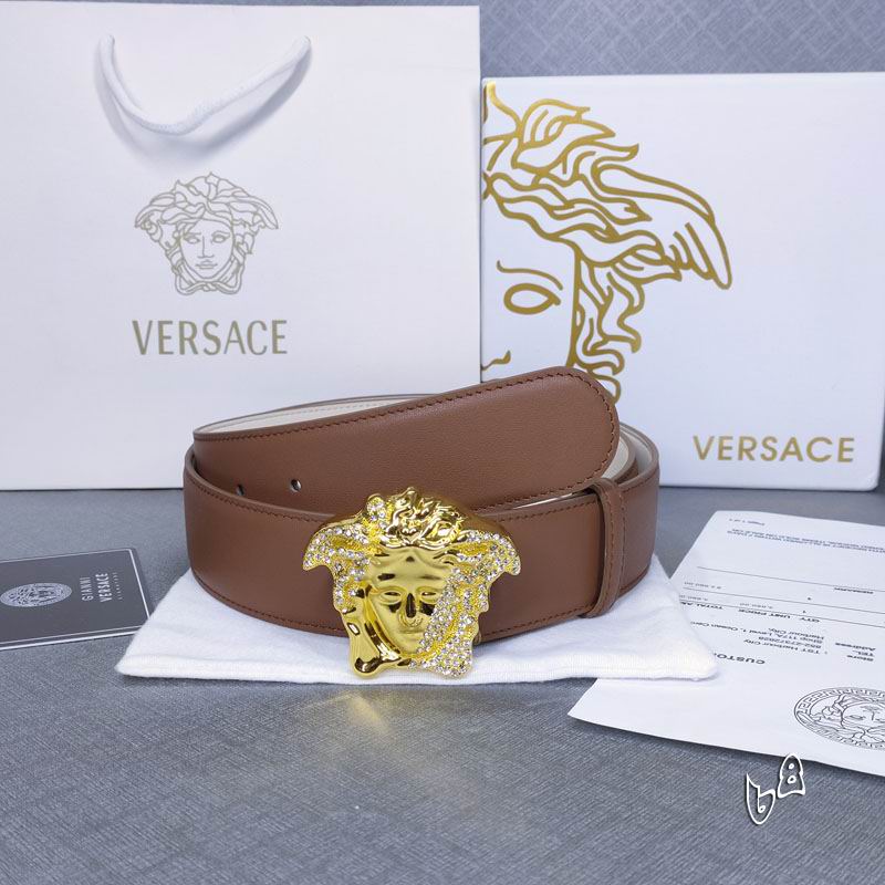 Versace belt 38mmX90-125cm lb (9)