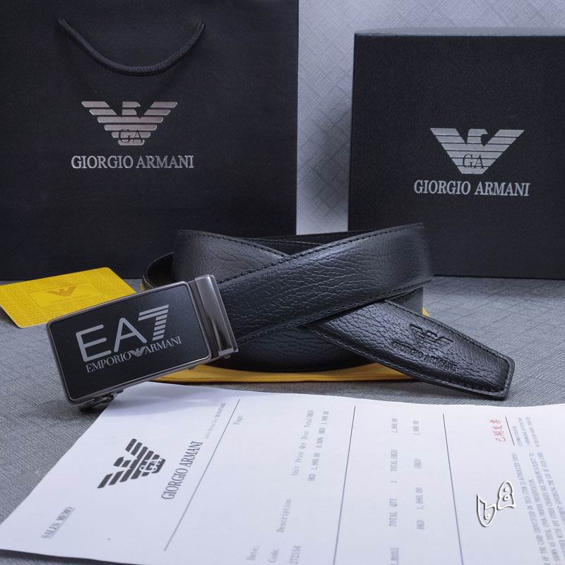 Armani belt 35mmX90-125cm lb (35)