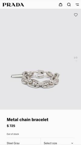 Prada bracelet 05lyh23 (3)