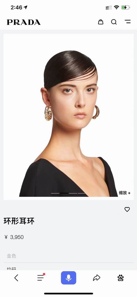 Prada earing 04lyh17 (8)