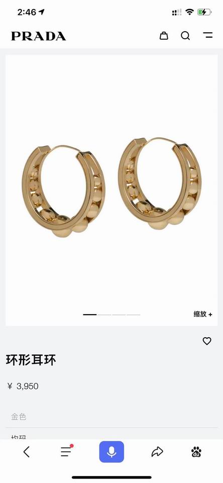 Prada earing 04lyh17 (9)