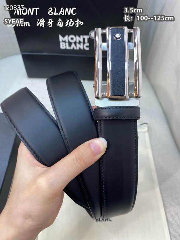 Montblanc belt 自动扣 35mmX100-125cm 8L072013