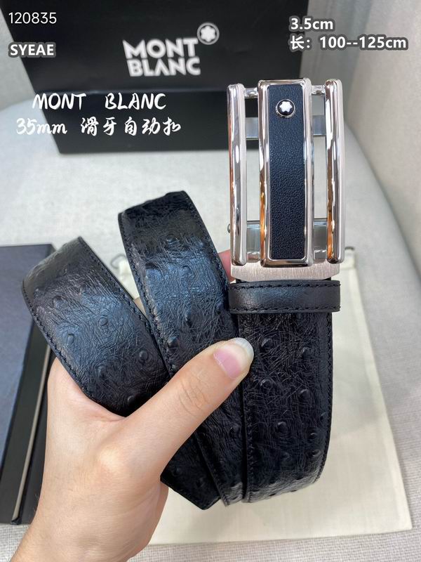 Montblanc belt 自动扣 35mmX100-125cm 8L072015