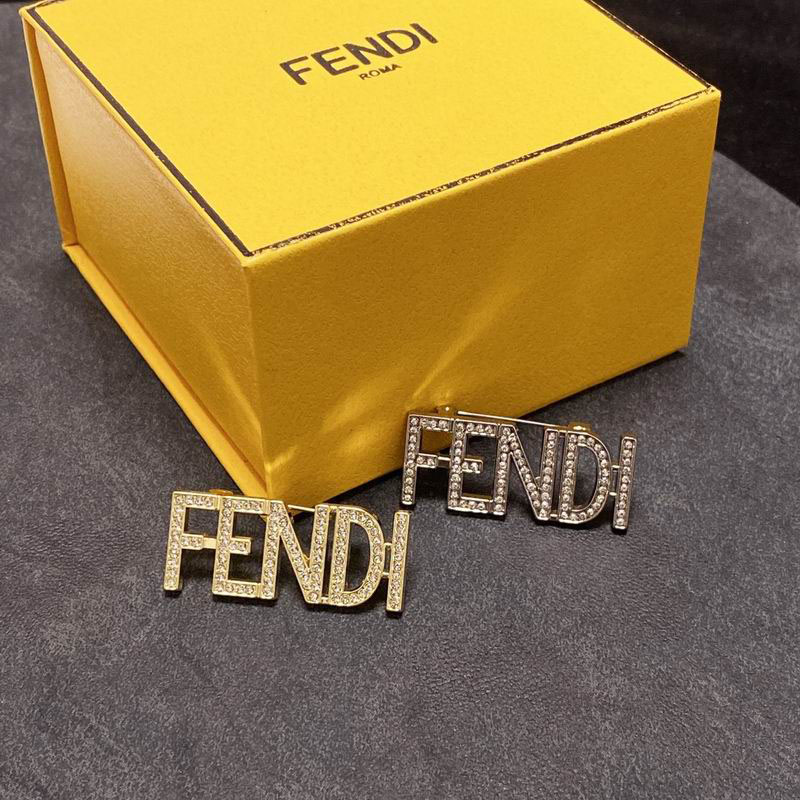 Fendi brooch