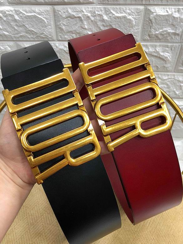 Dior Belt 70mmX95-125cm 7d08
