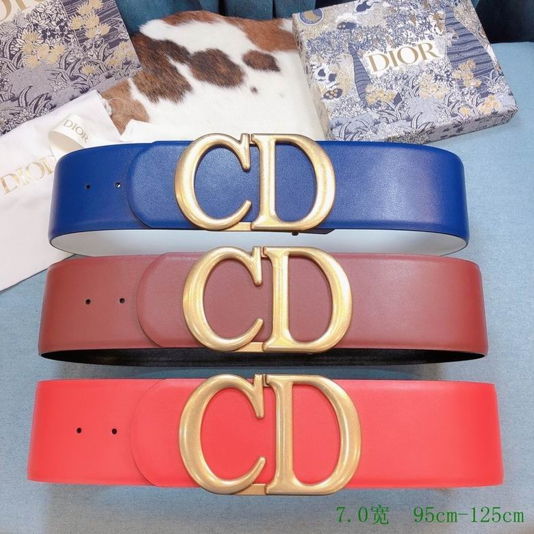Dior Belt 70mmX95-125cm 7d10