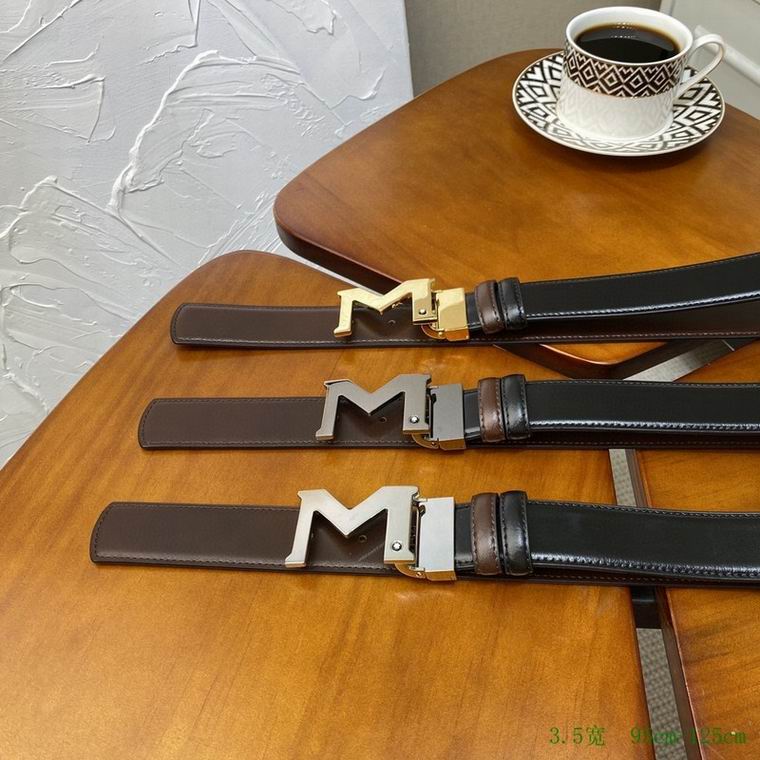 Montblanc Belt 35mmX95-125cm 7D01