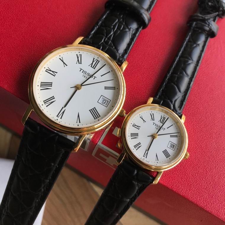 Tissot men 38mm women 28mm M02