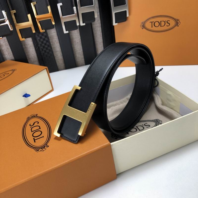 Tod's belt 34mmX95-125cm 7D04