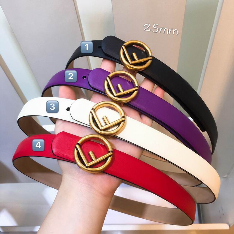 Fendi Belt 25mmX95-110CM 7D0522