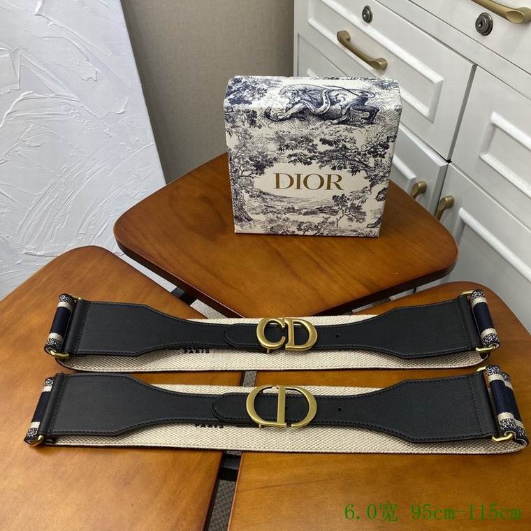Dior Belt 60mmX95-115cm 7D1110