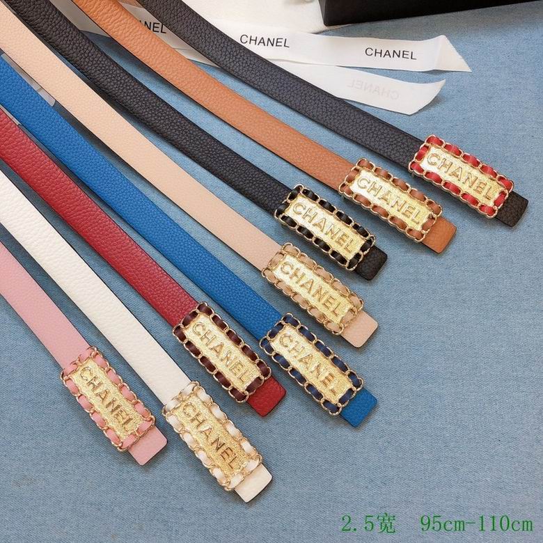 Chanel Belt 25mmX95-110CM C 7D526
