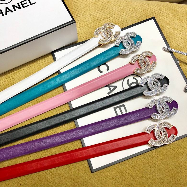 Chanel Belt 20mmX95-110CM B 7D601