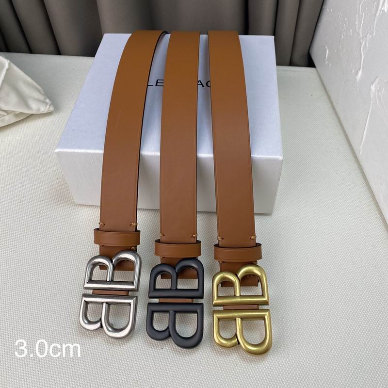 Balenciaga belt 30mmX90-115cm 7D04