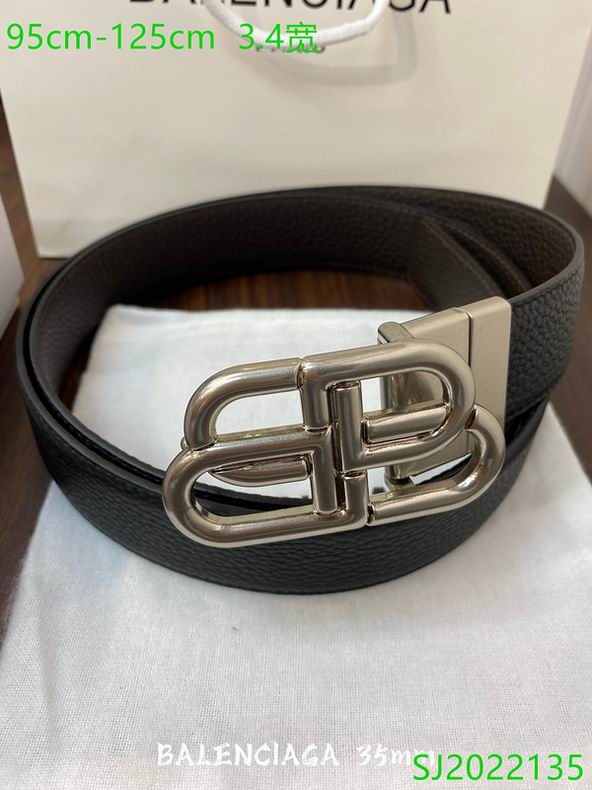 Balenciaga belt 34mmX95-125cm 7D02