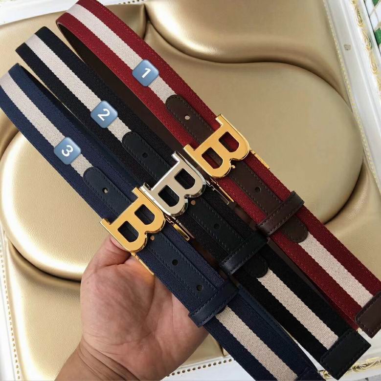 Bally Belt 34mmX95-125cm 7d04