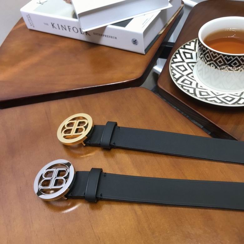 Burberry Belt 34mmX95-125CM 7d43