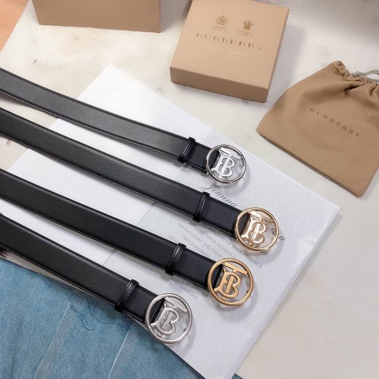 Burberry Belt 34mmX95-125CM 7d51