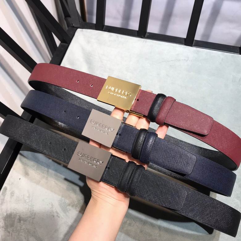 Burberry Belt 34mmX95-125CM 7d52