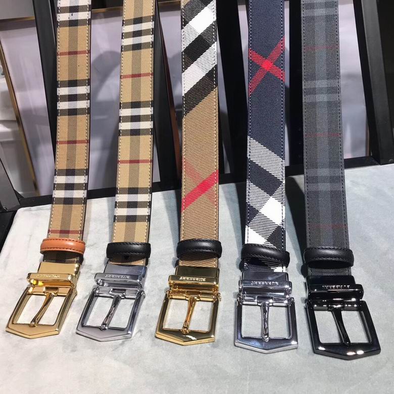 Burberry Belt 34mmX95-125CM 7d57
